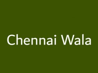 Chennai Wala Chennai Tamil Nadu India