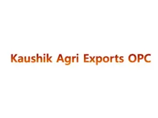 Kaushik Agri Exports OPC Vijayawada Andhra Pradesh India